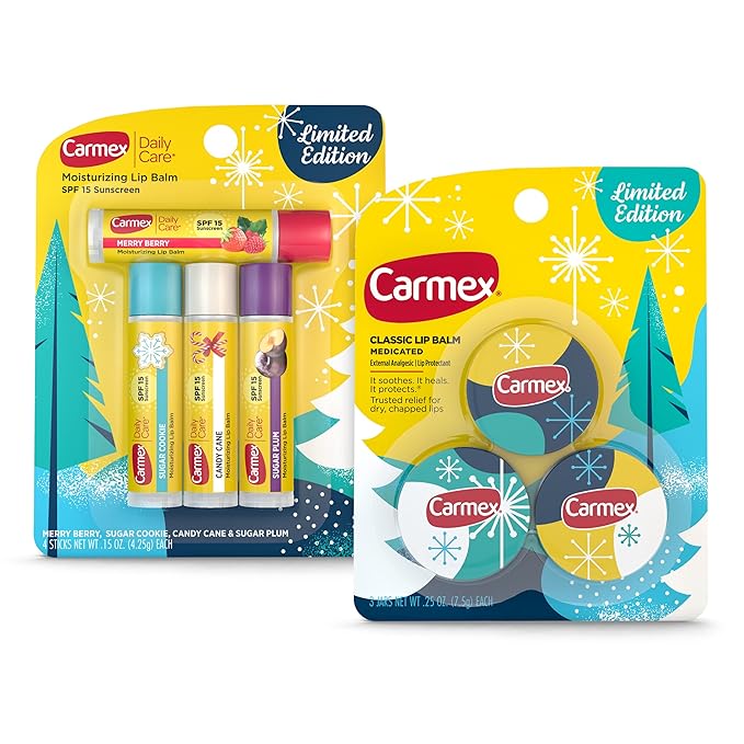 Carmex Lip Balm Limited Edition Holiday Daily