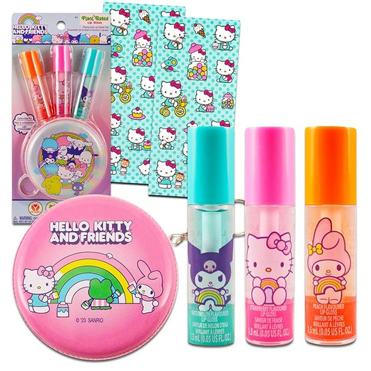 Hello Kitty Lip Gloss & Coin