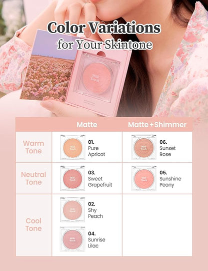 MILKTOUCH Touch My Cheek in Bloom Blush Sunshine Blush (0.) 18 oz