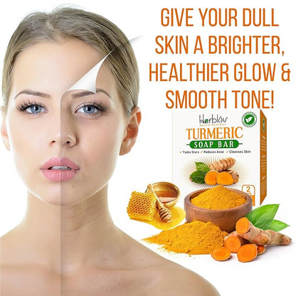 Turmeric Soap Bar for Face & 5oz