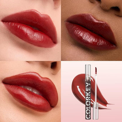 COLORKEY Lip Gloss Mirror Series, Hydrating Lip Gloss Gloss