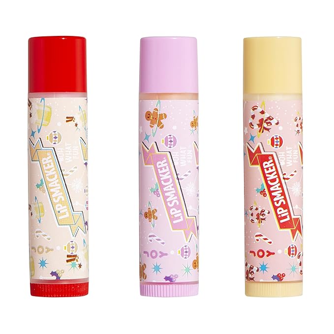 Lip Smacker Holiday Christmas 3 pcs Original