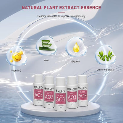Water Peeling Hydrofacial Skincare Face Moisturizer Cleaning Skin Serum Aqua Peel Concentrated Solution 30ml/1.01oz Per Bottle Dilute to 800ml/27oz Solution Use AS1 SA2 AO3 5 Bottles Per Set(AO3)