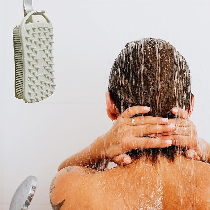 2 pc silicone exfoliating body