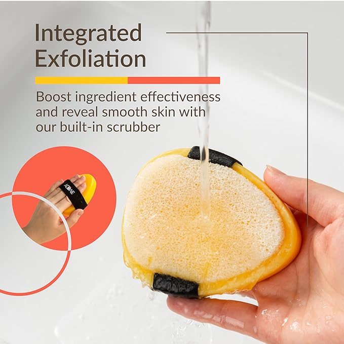 Yoove Fresh Fruit Soap with Scrubber,
