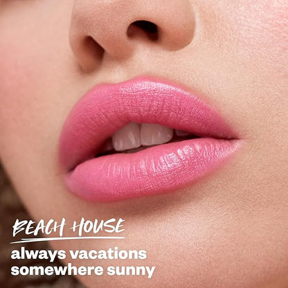 Kosas Weightless Lip Color Nourishing Satin Lipstick - High Impact Lip Color with Clean Formula - Comfy Feel & Soft Finish - Beach House