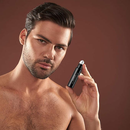 Eye Roller Serum for Men & Men's Collagen Eye Cream | Depuffing Eye Roller Ball for Dark Circles & Puffiness | Collagen & Caffeine Eye Cream with Hyaluronic Acid- Eye Skincare Kit- 2 Count