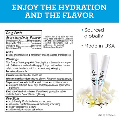 Softlips Lip Protectant SPF 20, Vanilla