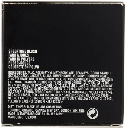 Mac Cosmetic Sheertone Blush Blushbaby