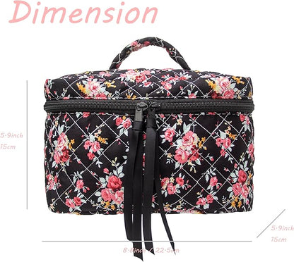 Pazimiik cotton makeup bag for