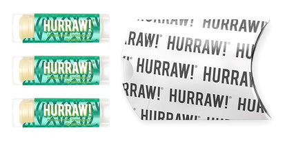 Hurraw! Coconut, Mint, Lemongrass (Pitta) Lip Palm