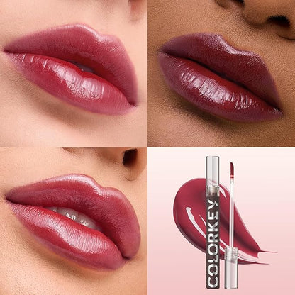 COLORKEY Lip Gloss Mirror Series, Hydrating Lip Gloss Gloss