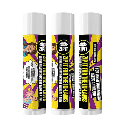 Zip It For In-Laws Lip Balm