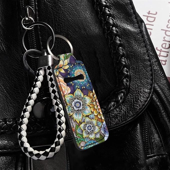 Neoprene Lipstick Cases Cover Chapstick Holder