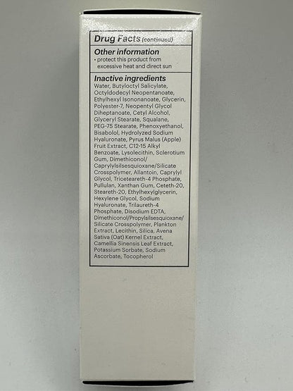 Glo Skin Beauty Oil Free SPF 40+ Hyaluronic Acid Infused All Mineral Sunscreen - Protect Against Sun Damage & Aging Environmental Skin Stressors - Weightless, Invisible Finish