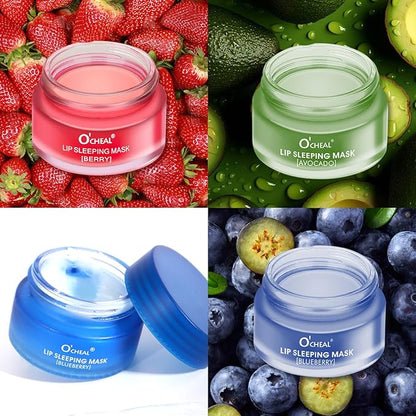 Moisture Collagen Booster Lip Sleeping Mask (Blueberry)