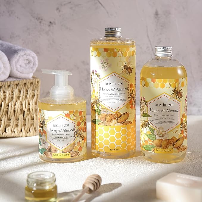 Foaming Hand Soap Refill, Honey &