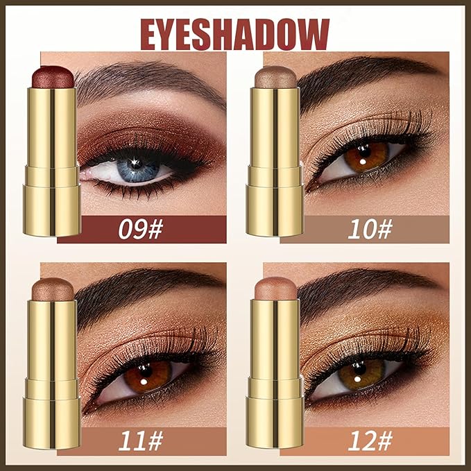 MIELIKKI Cream Highlighter Stick, Contour Stick Makeup, Shades Highlight #04