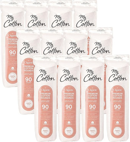 My cotton premium cotton rounds