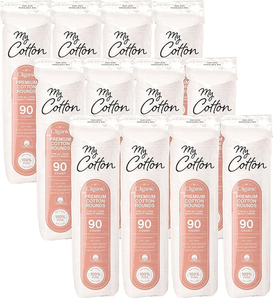 My cotton premium cotton rounds