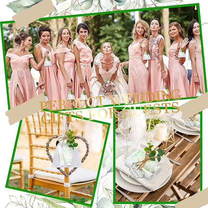 50 Set Bridal Shower Favors Bulk Decoration(Eucalyptus)