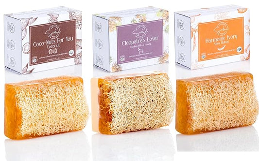 SABUN CO. [3 Pack] Coconut, Donkey
