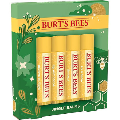 Burt's Bees Christmas Gifts, 4 Lip Balm