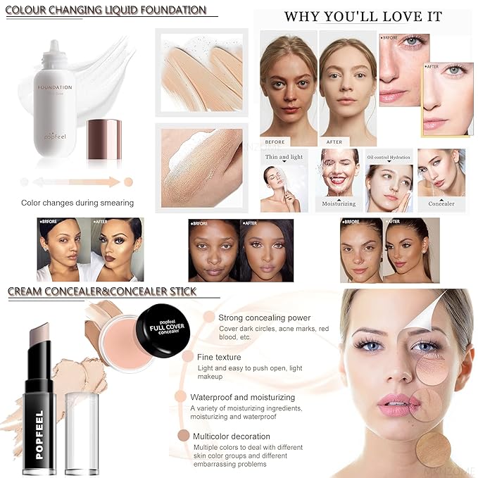 Professional Makeup Kit for Women Full Kit, Makeup