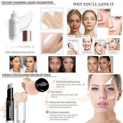 Professional Makeup Kit for Women Full Kit, Makeup