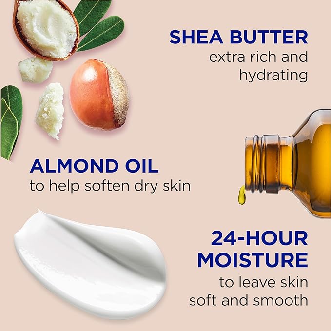 Dr Teal's Body Lotion, Shea Butter 18 oz