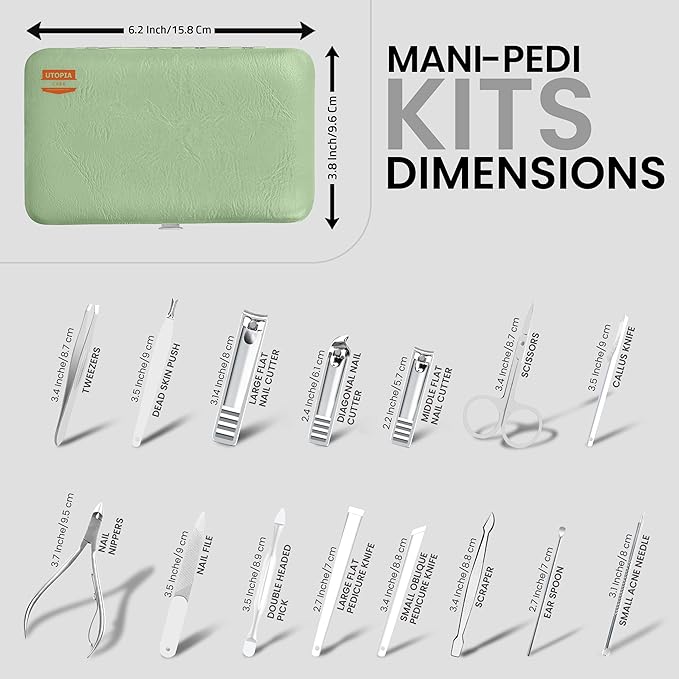 Utopia care manicure kit nail