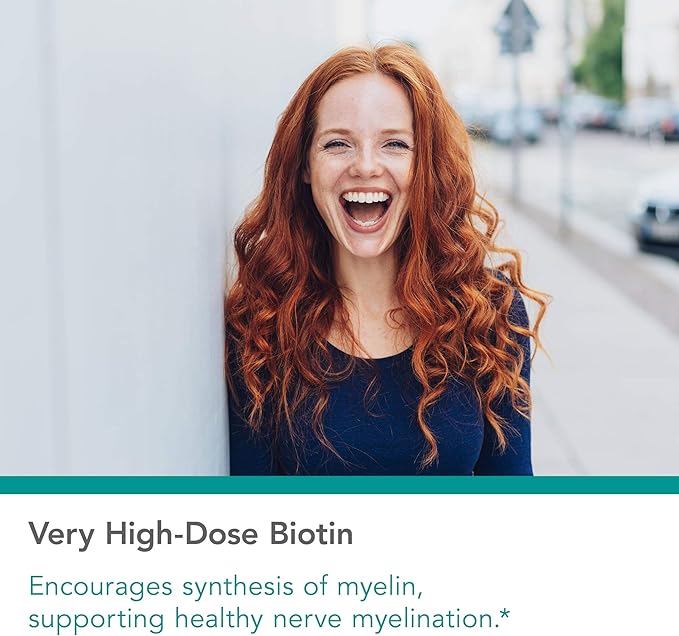 Nutricology HiBiotin Supplement - Extra Strength Biotin Pills, 100,000mcg Biotin, High Dose Biotin, Vegetarian Capsules, Hypoallergenic, Gluten Free - 90 Count