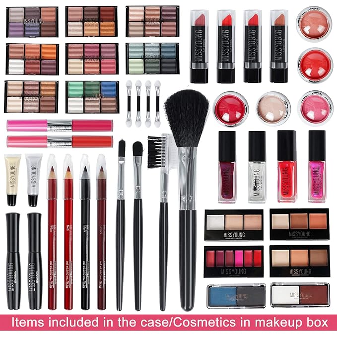 All-in-One Makeup Gift Set Carry All Makeup Kit