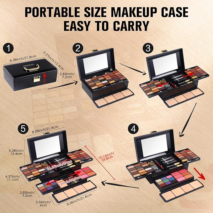 Professional Makeup Kit for Women Girls