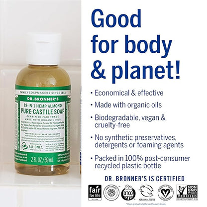 Dr. Bronner's - Pure-Castile Liquid Soap,