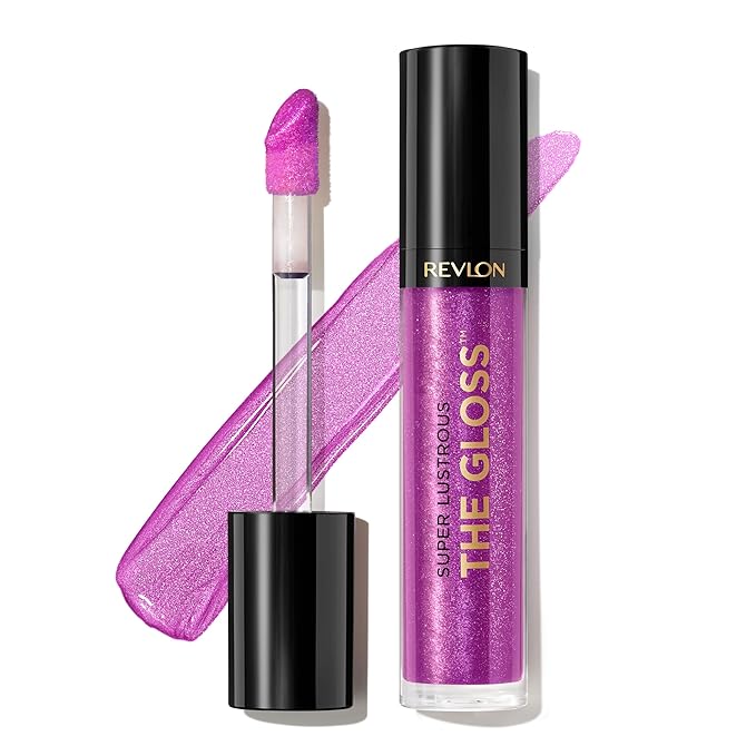 Revlon Lip Gloss, Super Lustrous The Gloss, Non-Sticky, Gloss,
