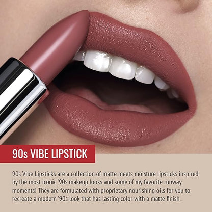 Runway Rogue 90s Vibe Lipstick, Moisturizing Matte Soft Rogue