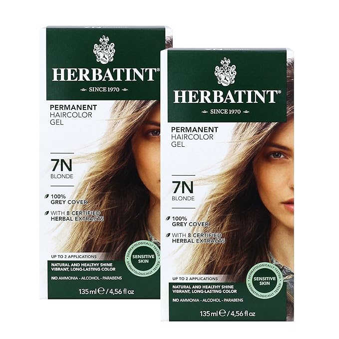 Herbatint Permanent Haircolor Gel, 7N