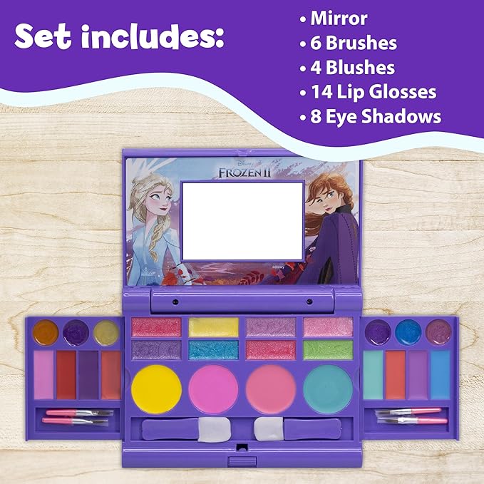 Disney Frozen Elsa Anna Cosmetic Compact Set