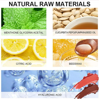 Tinted Lip Balm, Hydrating Colored Lip 4.8G/0.17Oz