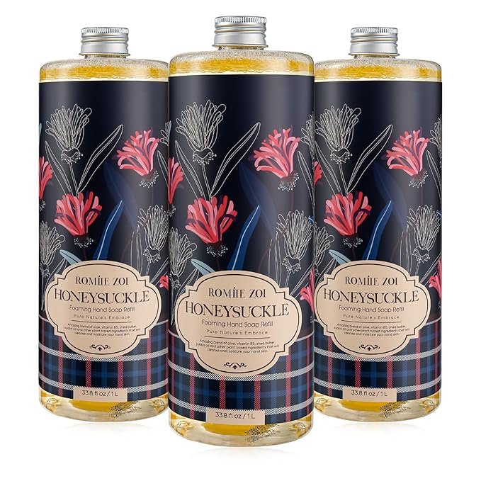 Foaming Hand Soap Refill, Honeysuckle, Gentle