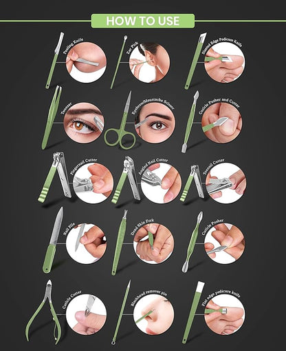 Utopia care manicure kit nail