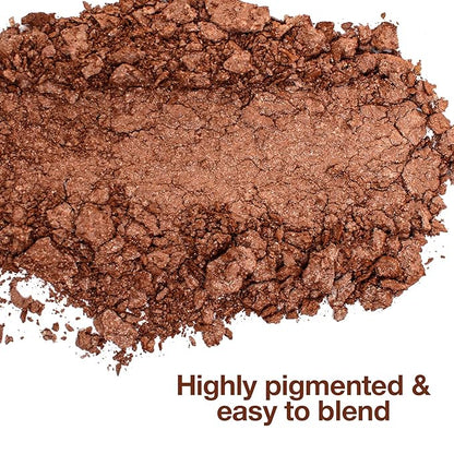 Palladio Baked Bronzer, Highly Pigmented and Easy to