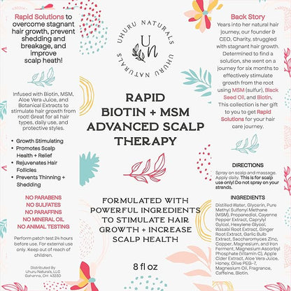 Rapid Biotin & MSM Advanced Scalp Therapy