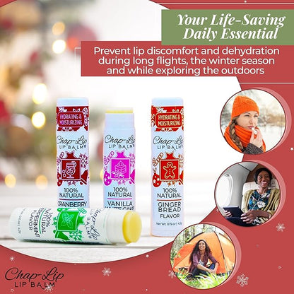 100% Natural Lip Balm Set - Petroleum