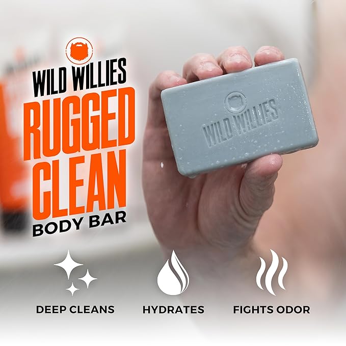 Wild Willies Moisturizing Mens Bar Soap