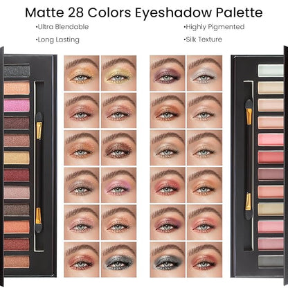 Makeup Kit for Women Full Kit, Travel Makeup