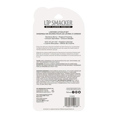 Lip Smacker Flavored Lip Balm Set Lips