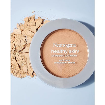 Neutrogena Healthy Skin Pressed Makeup Powder Compact with of 2) 34 oz