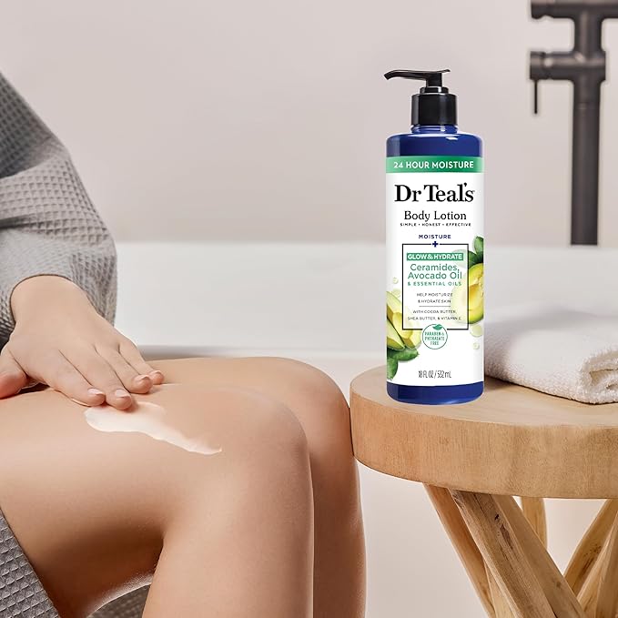 Dr Teal's Body Lotion, Glow &